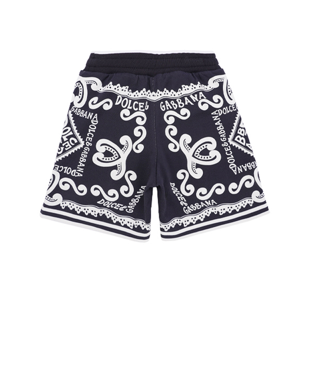 Детские шорты Dolce&Gabbana Kids L4JQS4-G7LP1-B, черный цвет • Купить в интернет-магазине Kameron