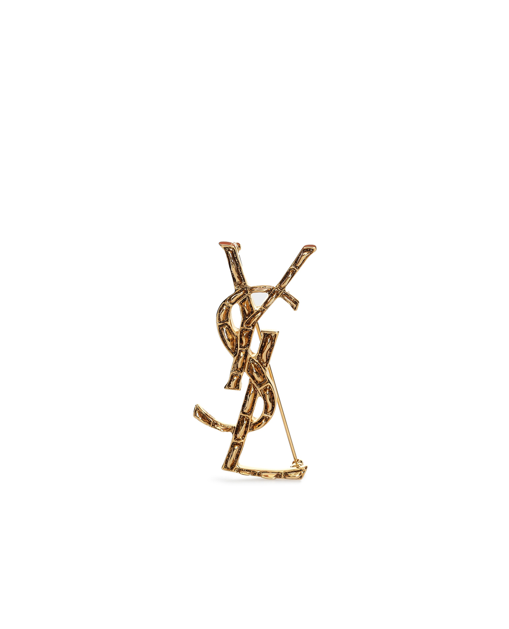 Брошка Saint Laurent 470371-Y1500-, золотий колір • Купити в інтернет-магазині Kameron