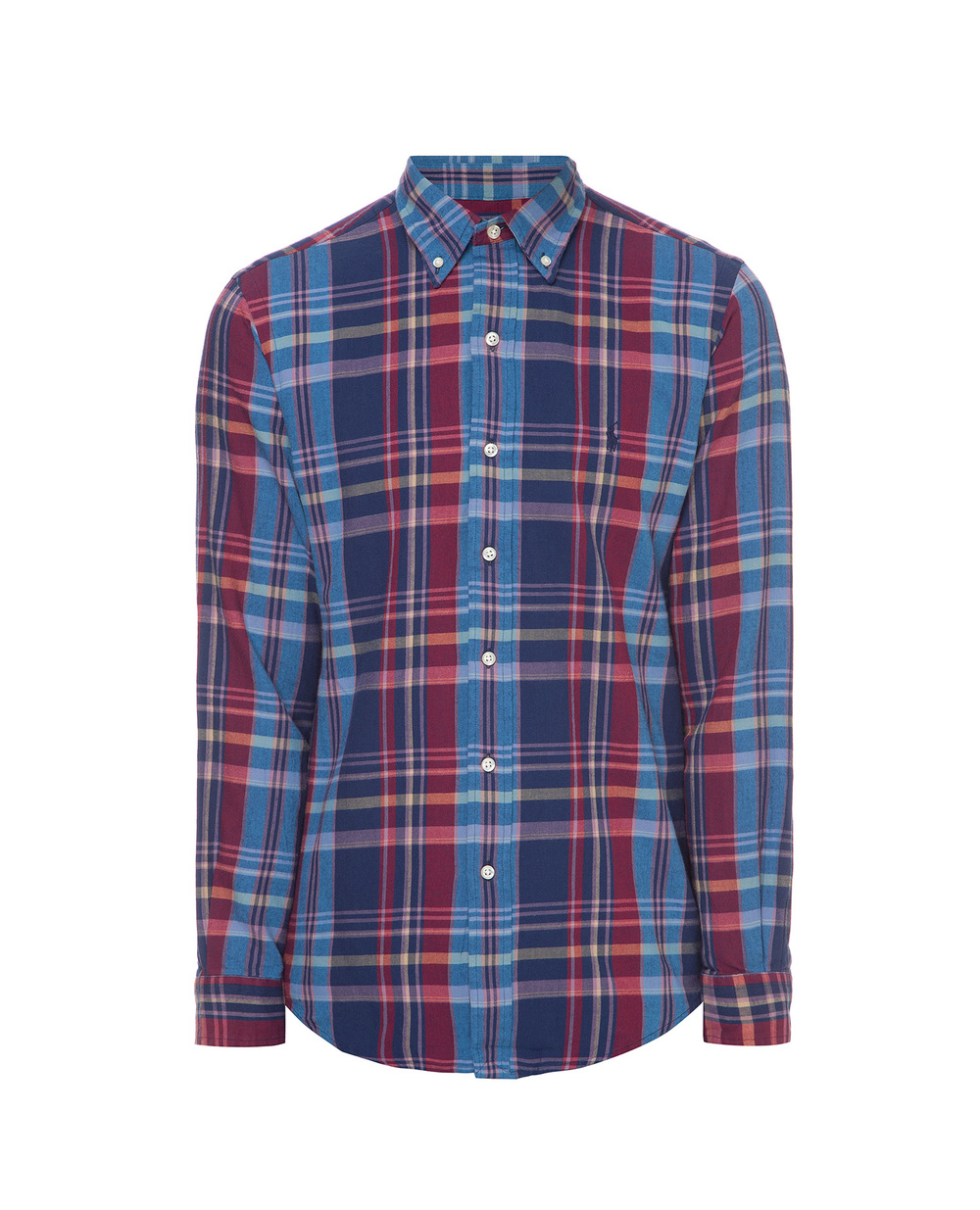 Рубашка Polo Ralph Lauren 710767429002, разноцветный цвет • Купить в интернет-магазине Kameron