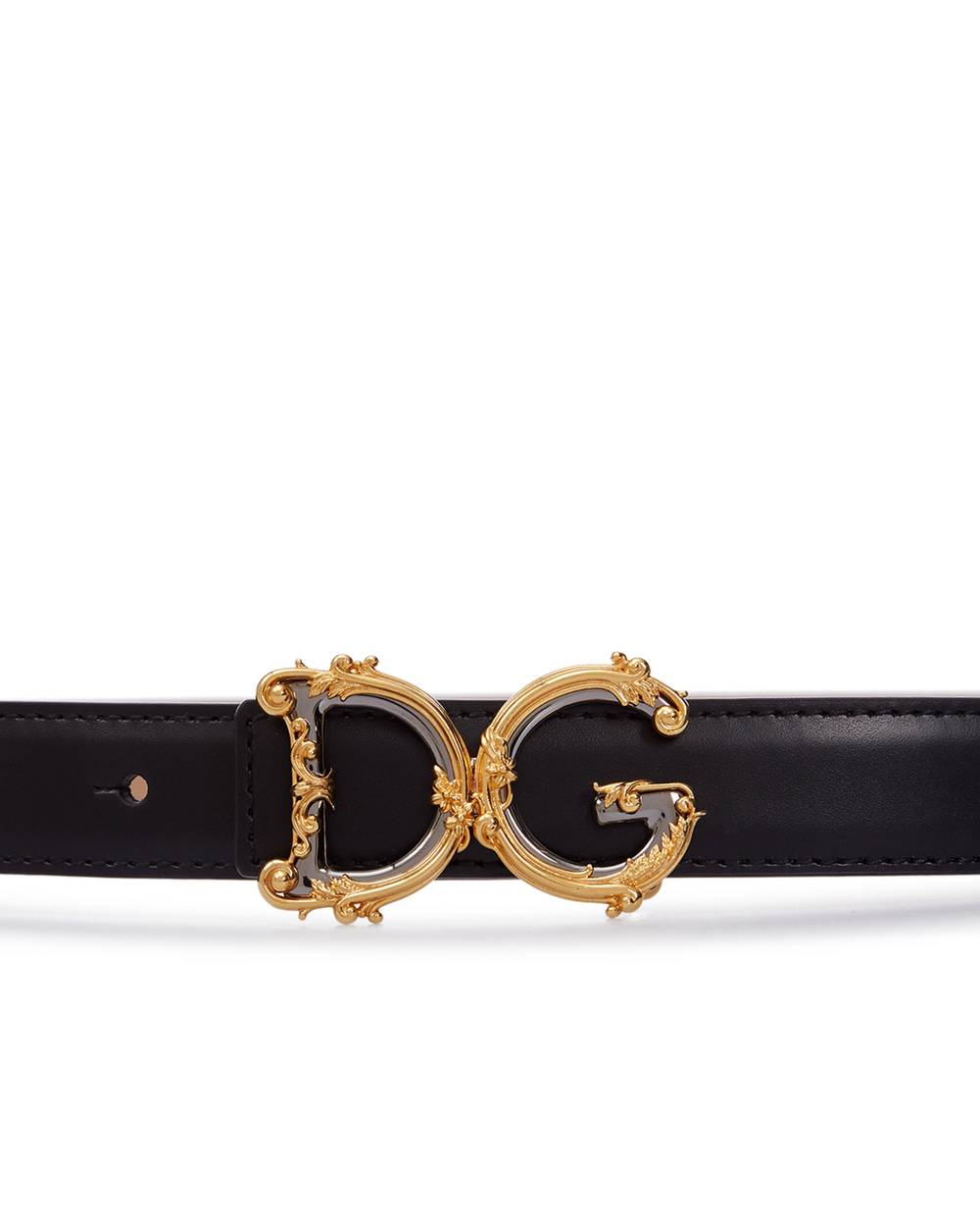 Кожаный ремень Dolce&Gabbana BE1348-AZ831, черный цвет • Купить в интернет-магазине Kameron