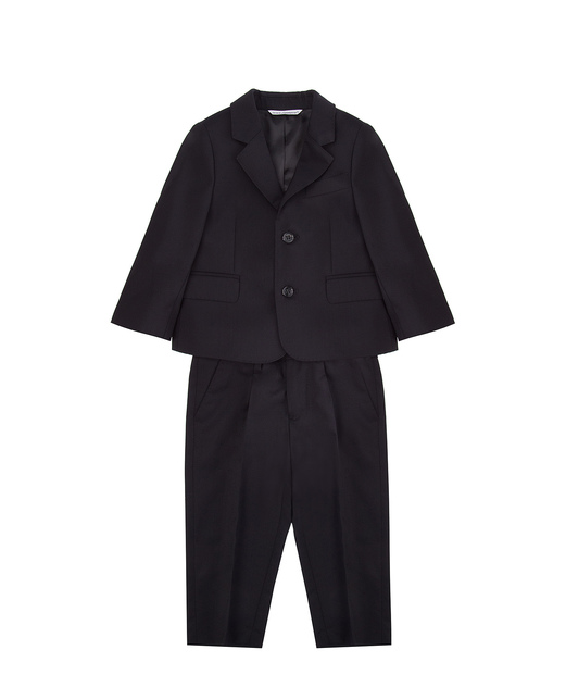 Dolce&Gabbana Детский шерстяной костюм (пиджак, брюки) - Артикул: L11U52-FUBBG