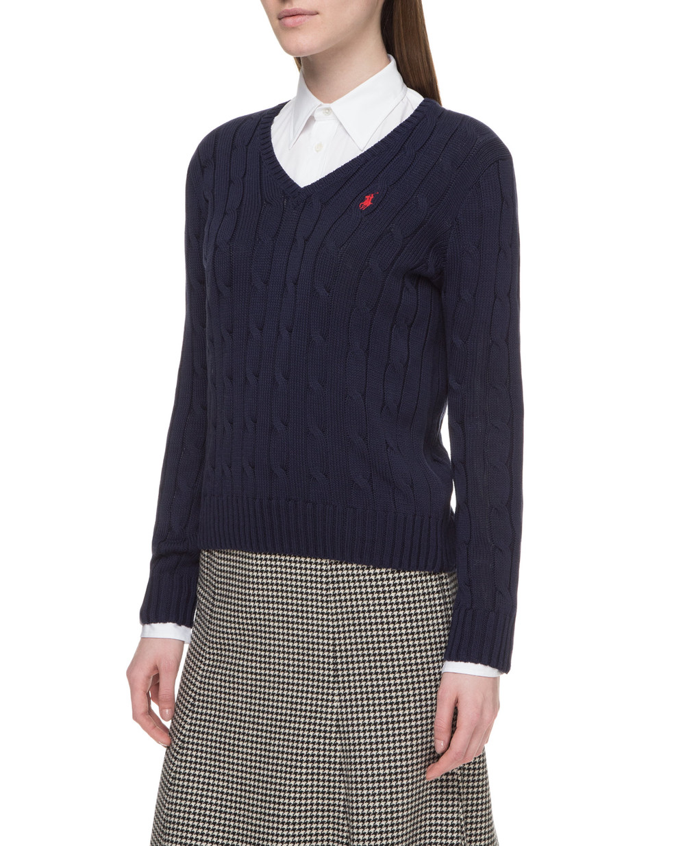 Пуловер Polo Ralph Lauren 211580008007, синий цвет • Купить в интернет-магазине Kameron