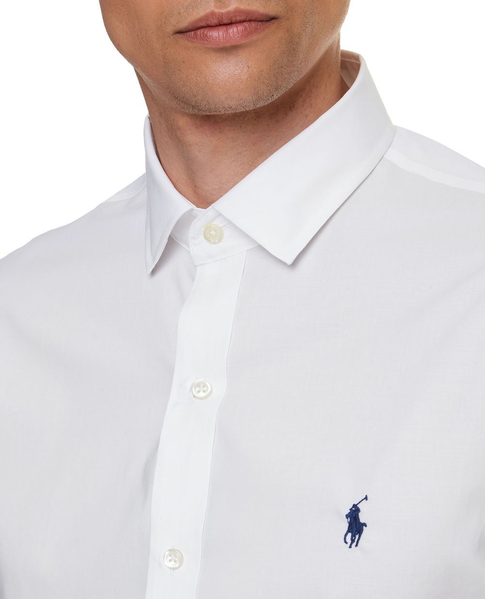 Рубашка Polo Ralph Lauren 712825279001, белый цвет • Купить в интернет-магазине Kameron