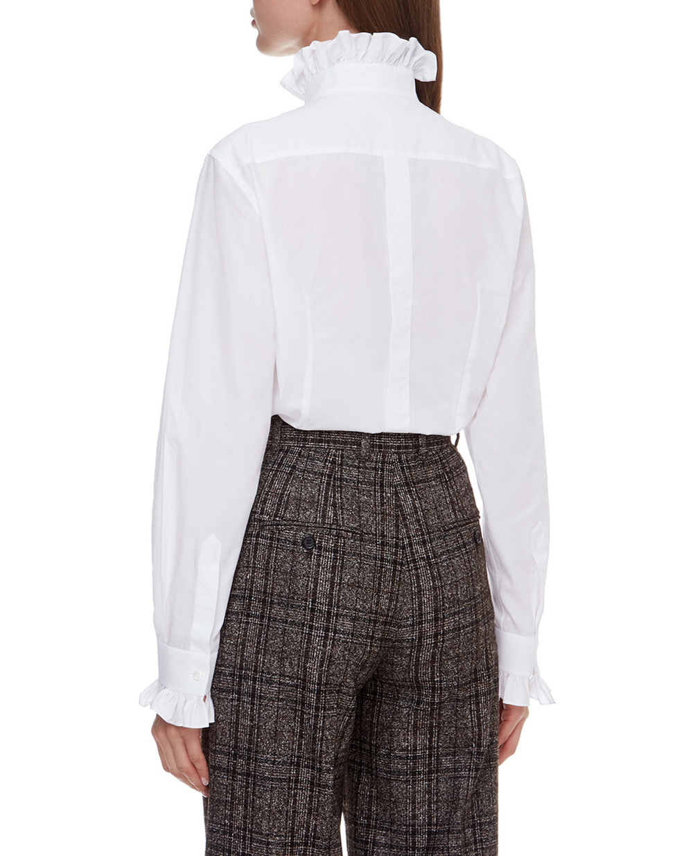 Рубашка Dolce&Gabbana F5N81T-FU5K9, белый цвет • Купить в интернет-магазине Kameron