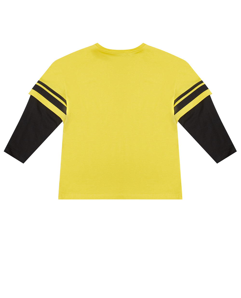 Детский лонгслив Dolce&Gabbana Kids L4JTGG-G7HVN-S, желтый цвет • Купить в интернет-магазине Kameron