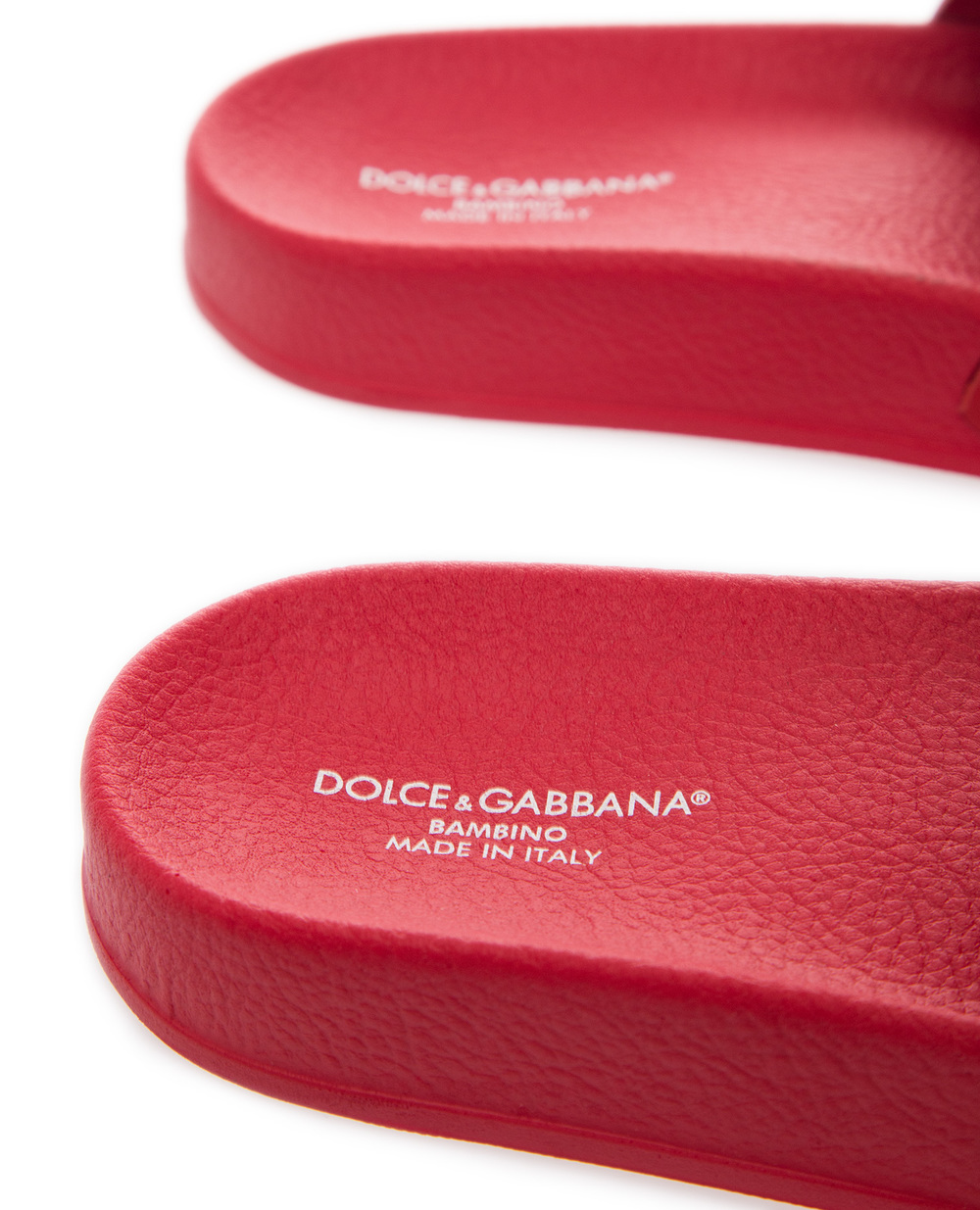 Дитячі слайдери Dolce&Gabbana DD0318-AX389-M, красный колір • Купити в інтернет-магазині Kameron