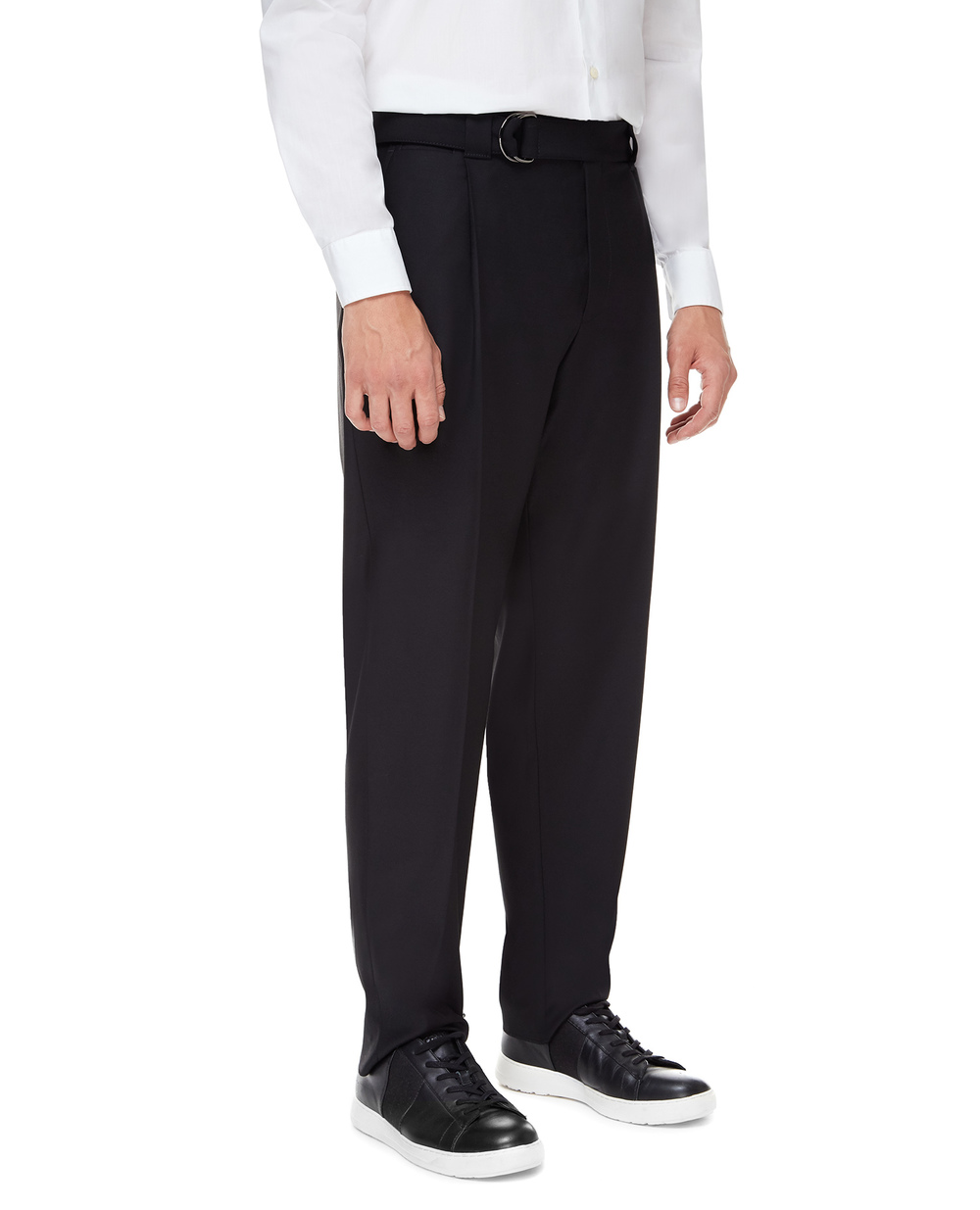Шерстяные брюки Dolce&Gabbana GWTCAT-FUCEG, черный цвет • Купить в интернет-магазине Kameron