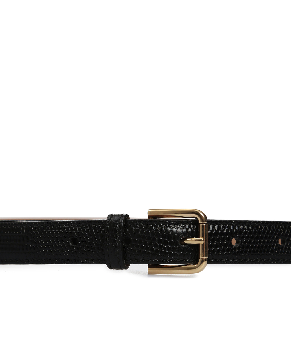 Шкіряний ремінь Dolce&Gabbana BE1063-A1095, чорний колір • Купити в інтернет-магазині Kameron