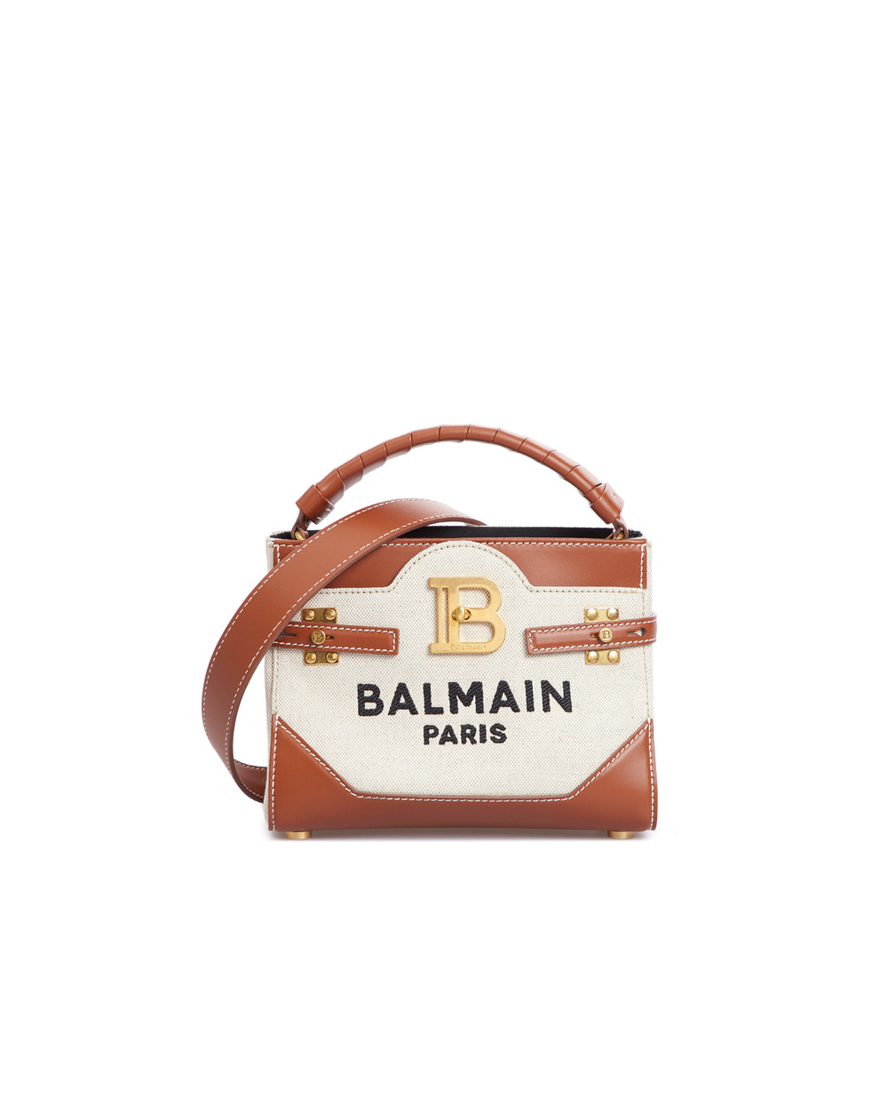 Сумка B-Buzz Balmain AN1DA797TCFE, коричневый цвет • Купить в интернет-магазине Kameron