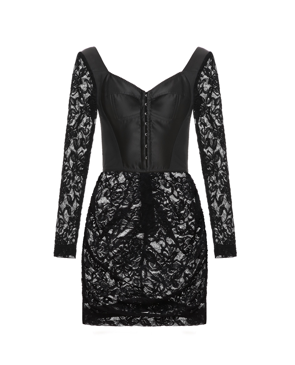 Платье Dolce&Gabbana F6C0LT-FLRDI, черный цвет • Купить в интернет-магазине Kameron