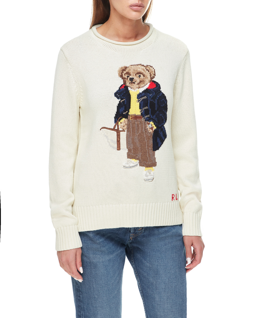 Джемпер Polo Bear Polo Ralph Lauren 211910427001, бежевый цвет • Купить в интернет-магазине Kameron