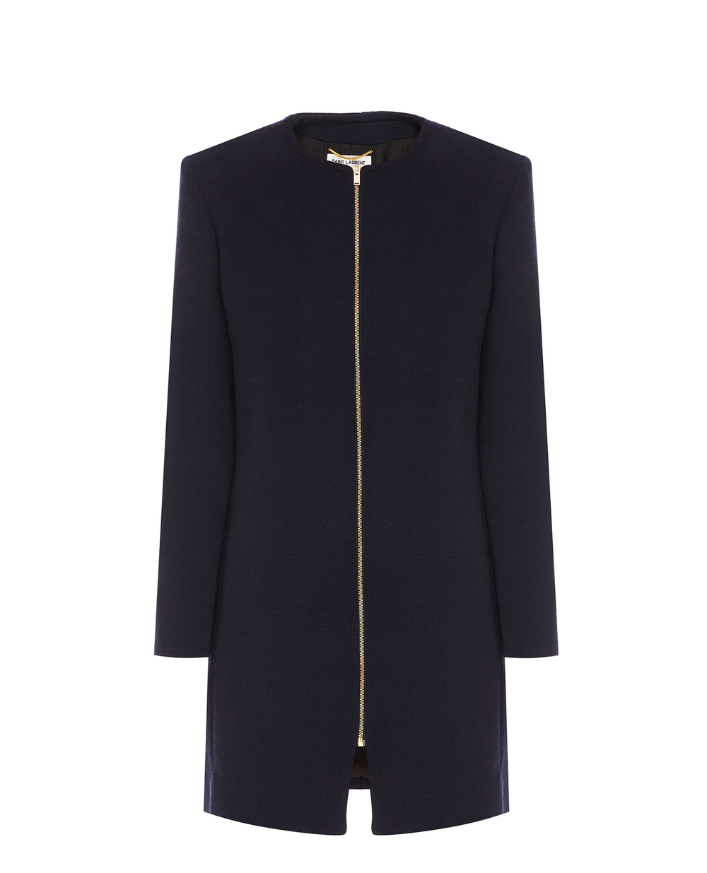 Шерстяное пальто Saint Laurent 657656-Y288V, черный цвет • Купить в интернет-магазине Kameron