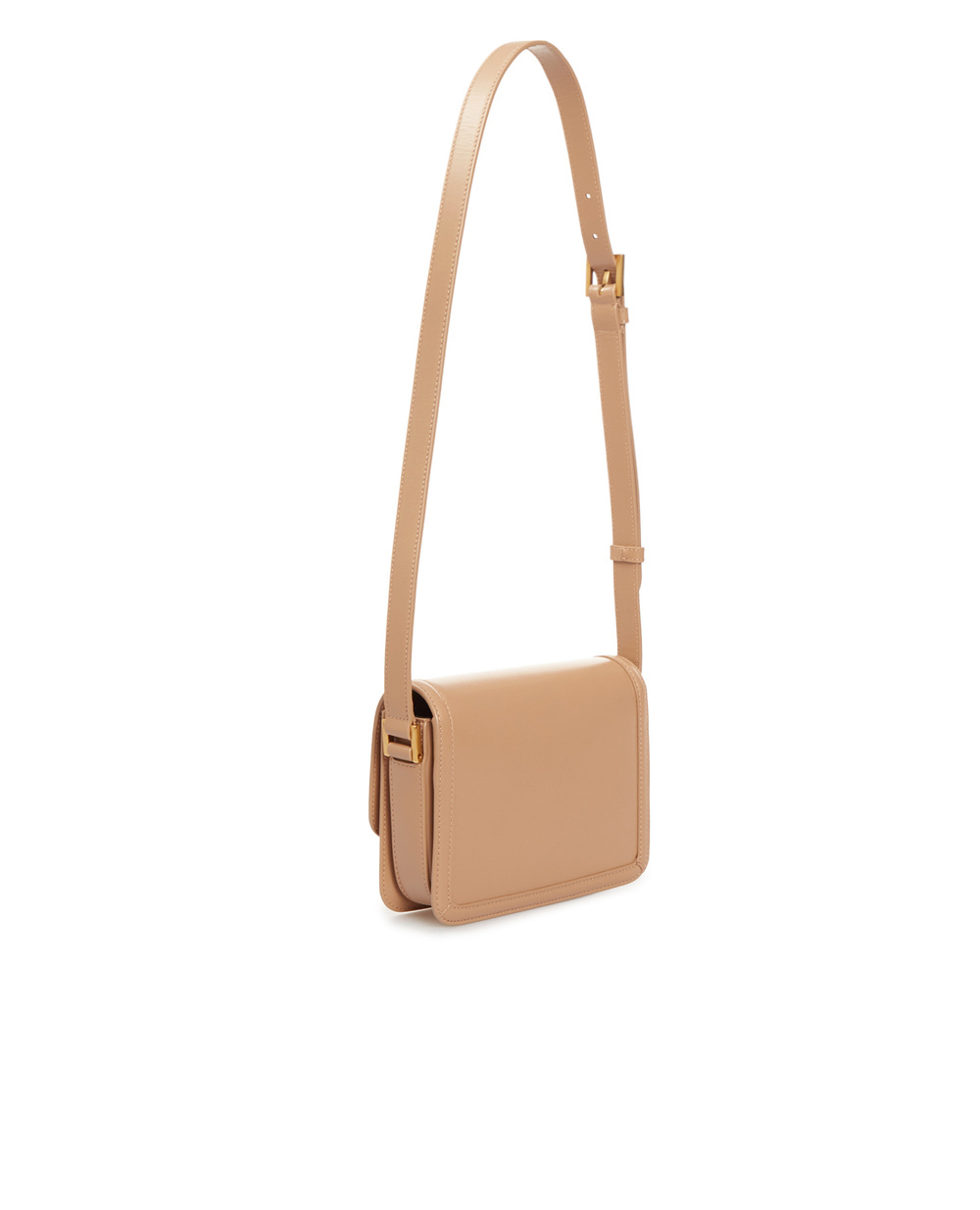 Шкіряна сумка Solferino small Saint Laurent 634306-0SX0W, бежевий колір • Купити в інтернет-магазині Kameron