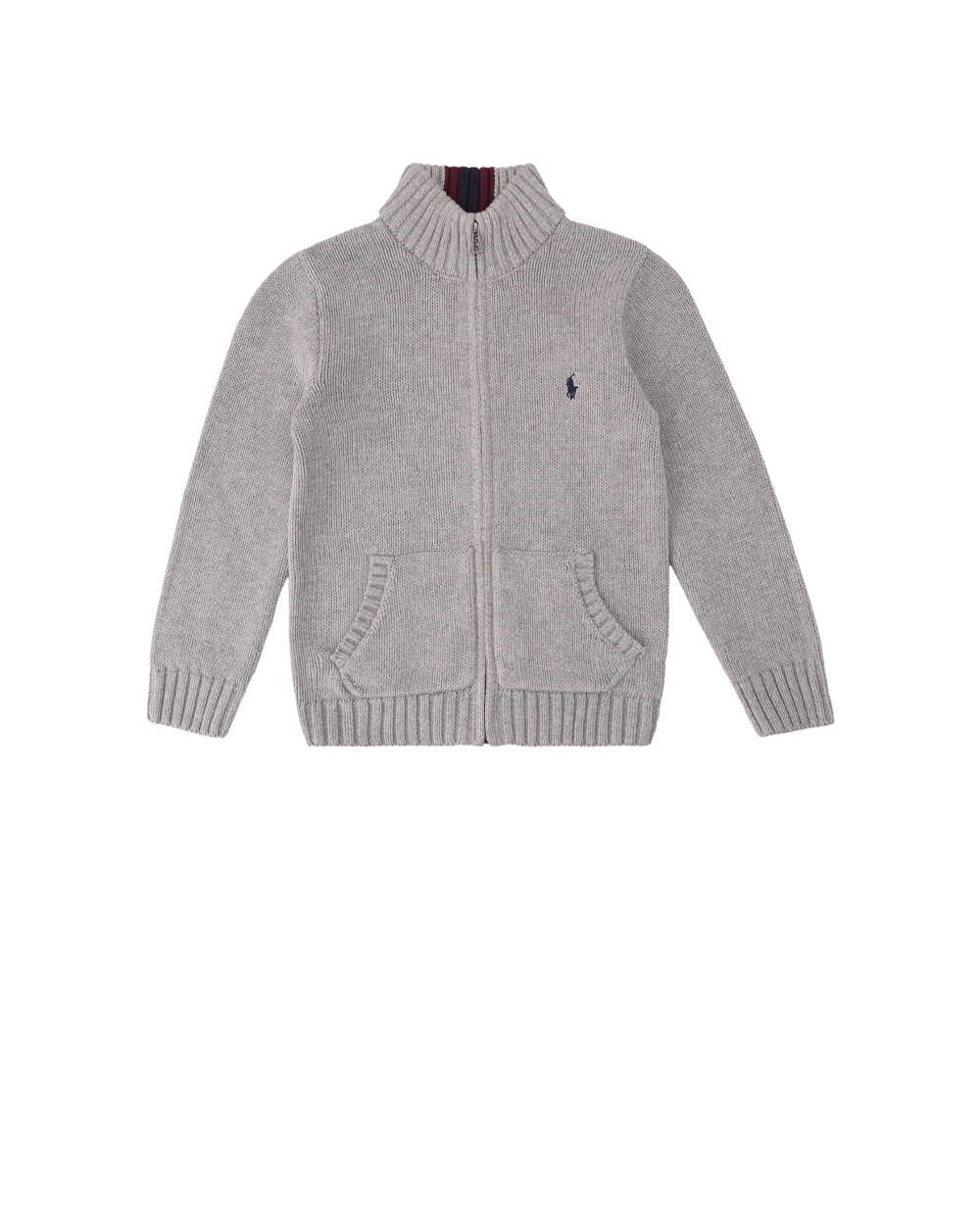 Дитяча бавовняна кофта Polo Ralph Lauren Kids 322799411020, сірий колір • Купити в інтернет-магазині Kameron