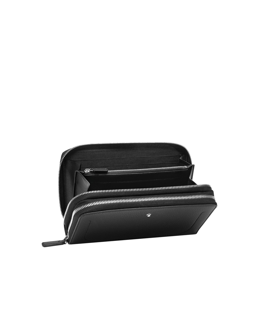 Гаманець Montblanc Soft Grain Travel Companion Montblanc 126249, чорний колір • Купити в інтернет-магазині Kameron