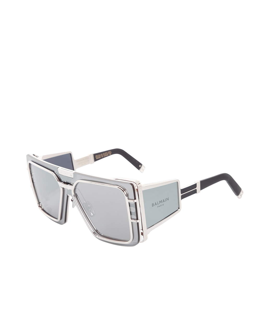 Солнцезащитные очки Balmain BPS-102J-146, серый цвет • Купить в интернет-магазине Kameron