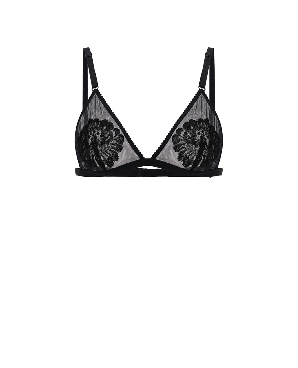 Бюстгальтер Dolce&Gabbana O1G24T-ONQ79, чорний колір • Купити в інтернет-магазині Kameron