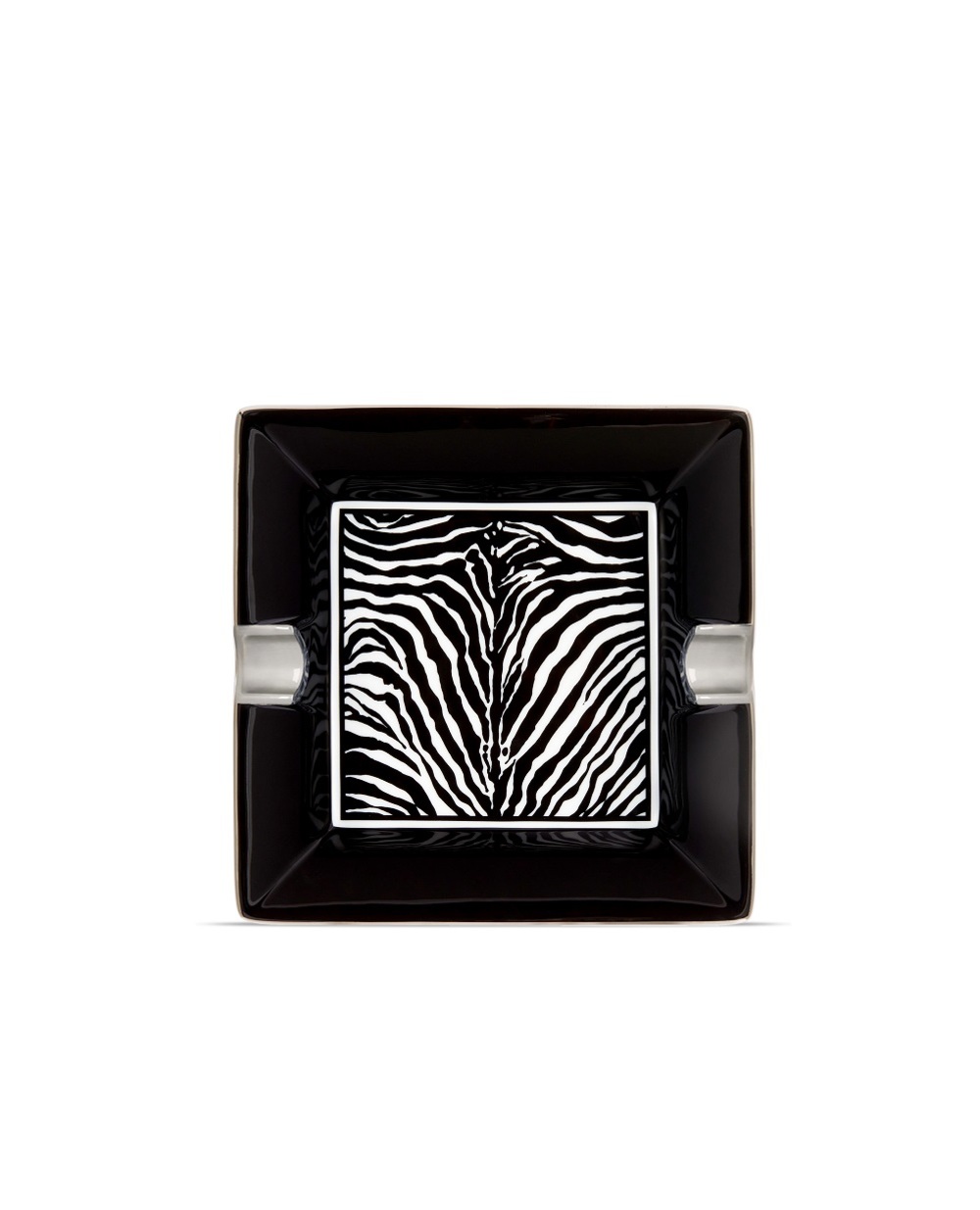 Попільничка з порцеляни Dolce&Gabbana TCC101-TCA70, чорний колір • Купити в інтернет-магазині Kameron