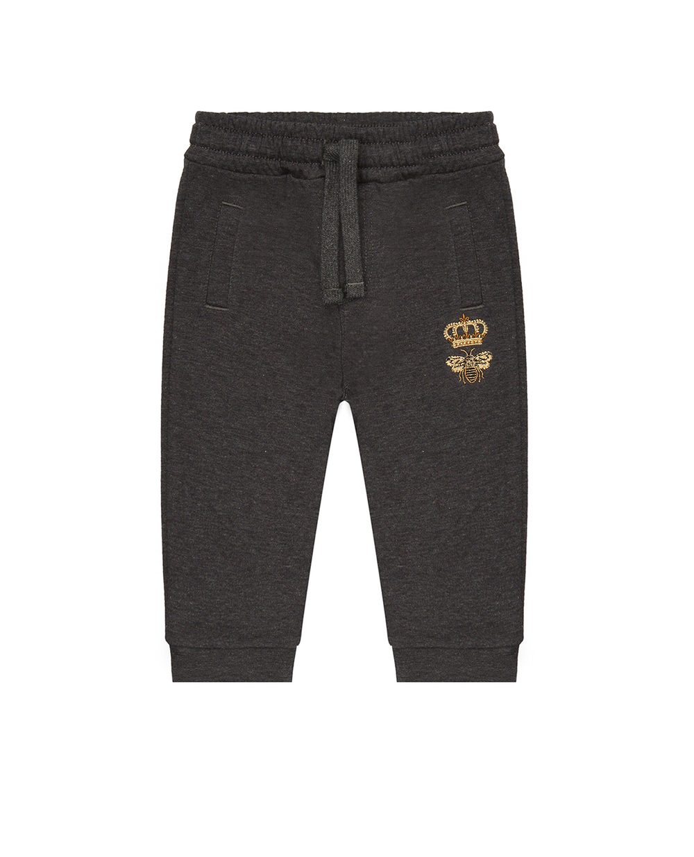 Спортивные брюки Dolce&Gabbana Kids L1JPDE-G7A6D, серый цвет • Купить в интернет-магазине Kameron