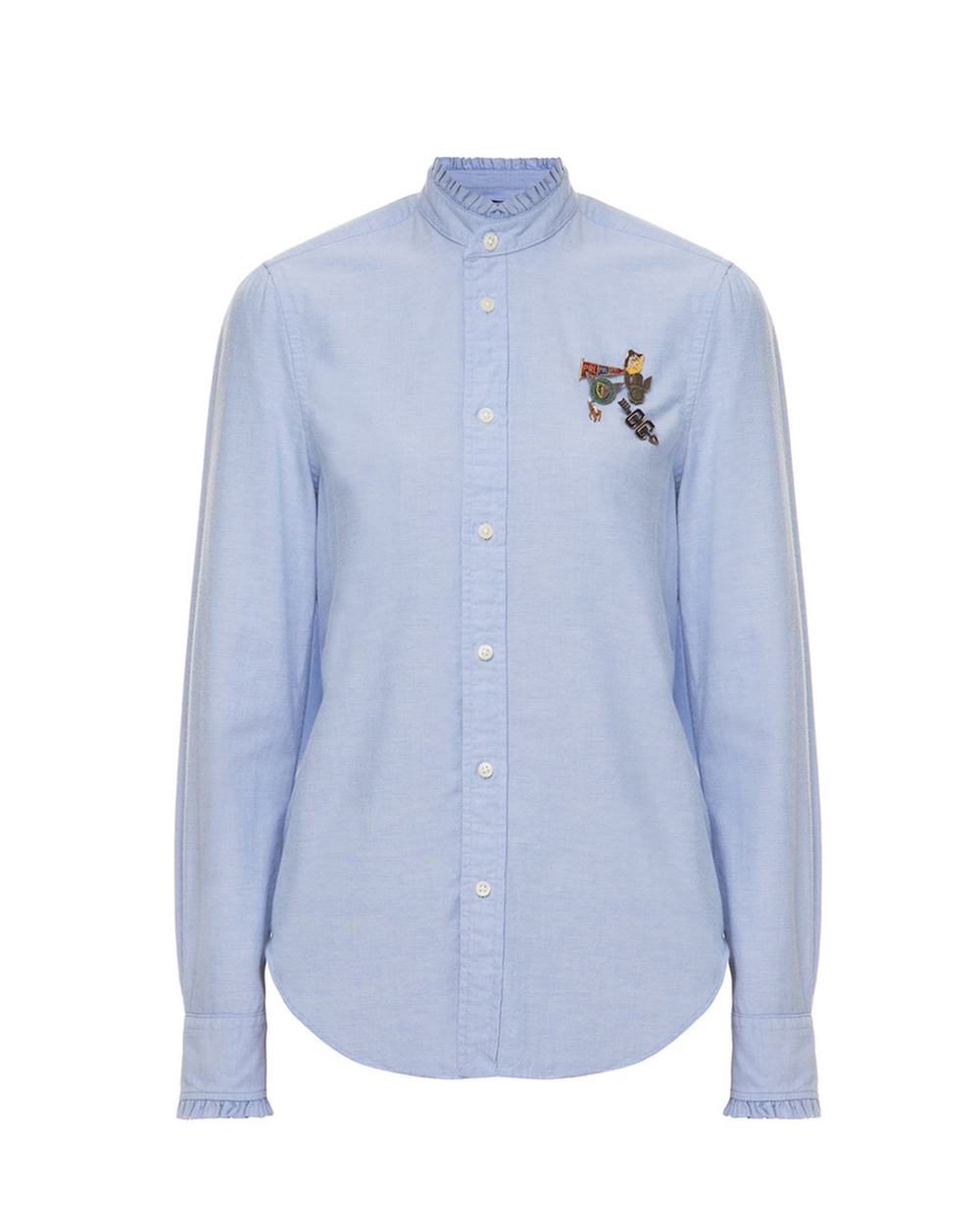 Рубашка Polo Ralph Lauren 211753044001, голубой цвет • Купить в интернет-магазине Kameron