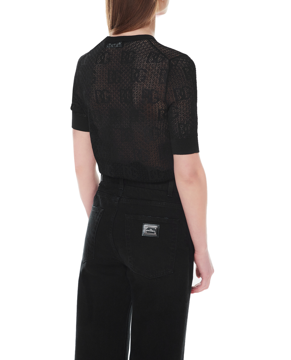 Джемпер Dolce&Gabbana FXD70T-JAIEK, чорний колір • Купити в інтернет-магазині Kameron