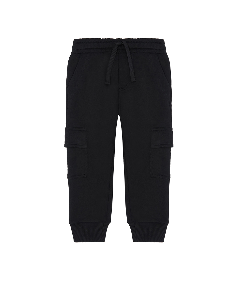 Спортивні брюки Dolce&Gabbana Kids L4JPCM-G7YGK-B, чорний колір • Купити в інтернет-магазині Kameron