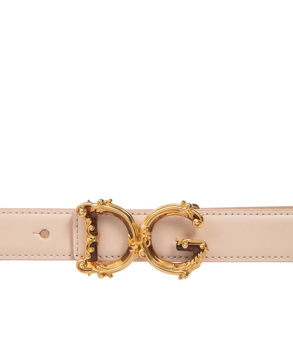 Кожаный ремень Dolce&Gabbana BE1348-AX095, розовый цвет • Купить в интернет-магазине Kameron