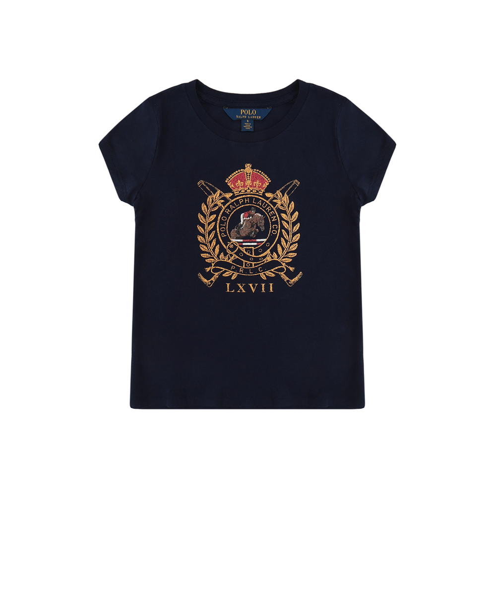 Дитяча футболка Polo Ralph Lauren Kids 312767709001, синій колір • Купити в інтернет-магазині Kameron