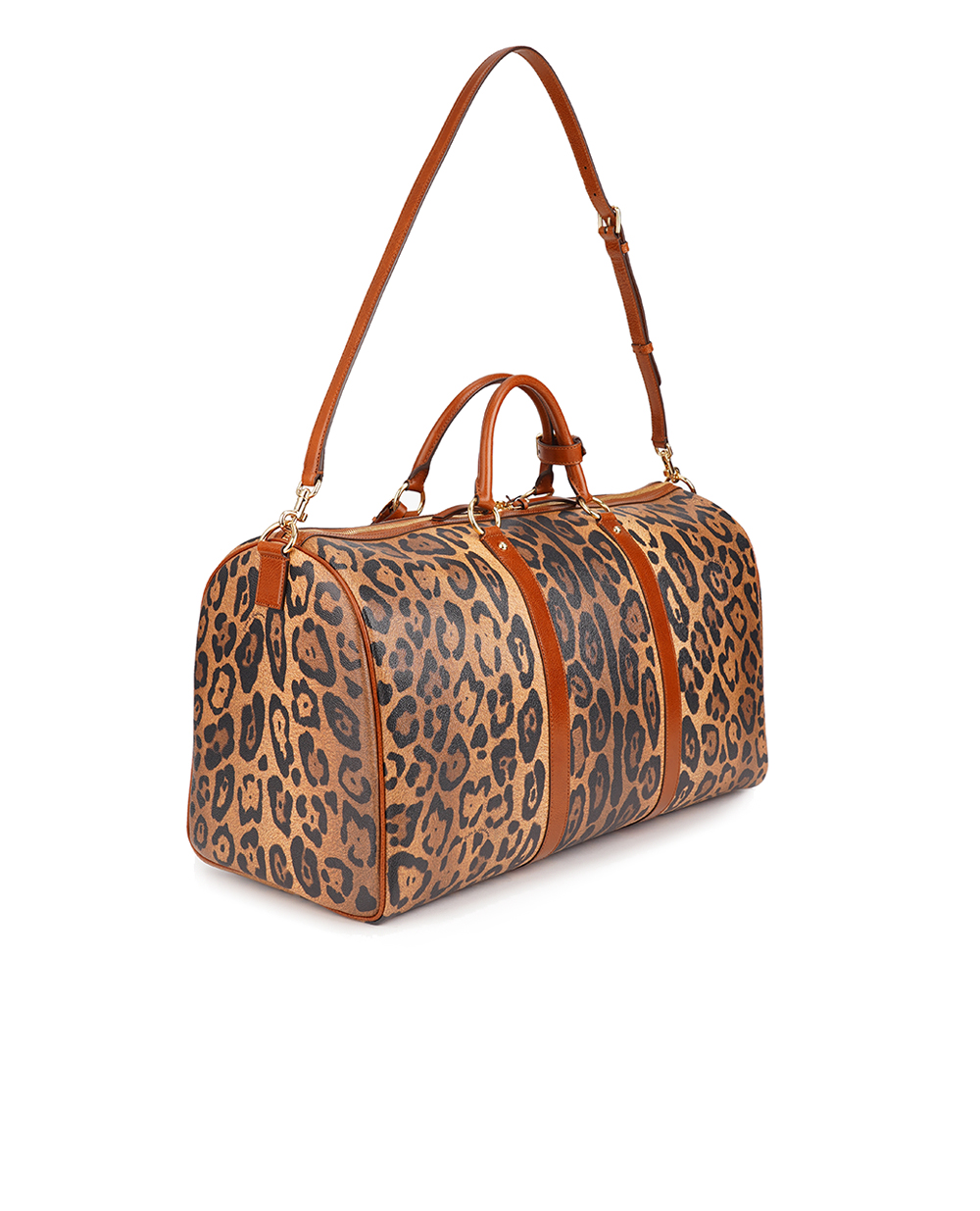 Шкіряна сумка Crespo Medium Dolce&Gabbana BB2206-AW384, коричневий колір • Купити в інтернет-магазині Kameron