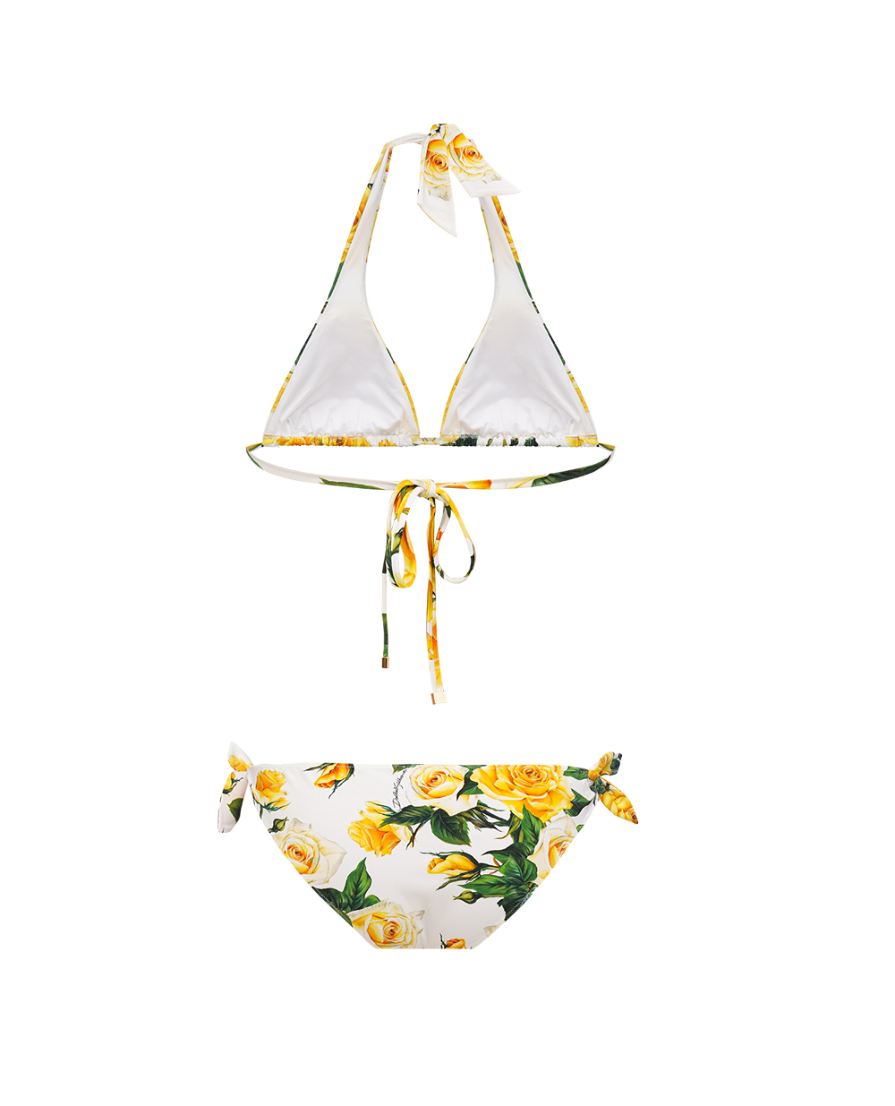 Купальник Dolce&Gabbana O8A54J-FSG1S, желтый цвет • Купить в интернет-магазине Kameron