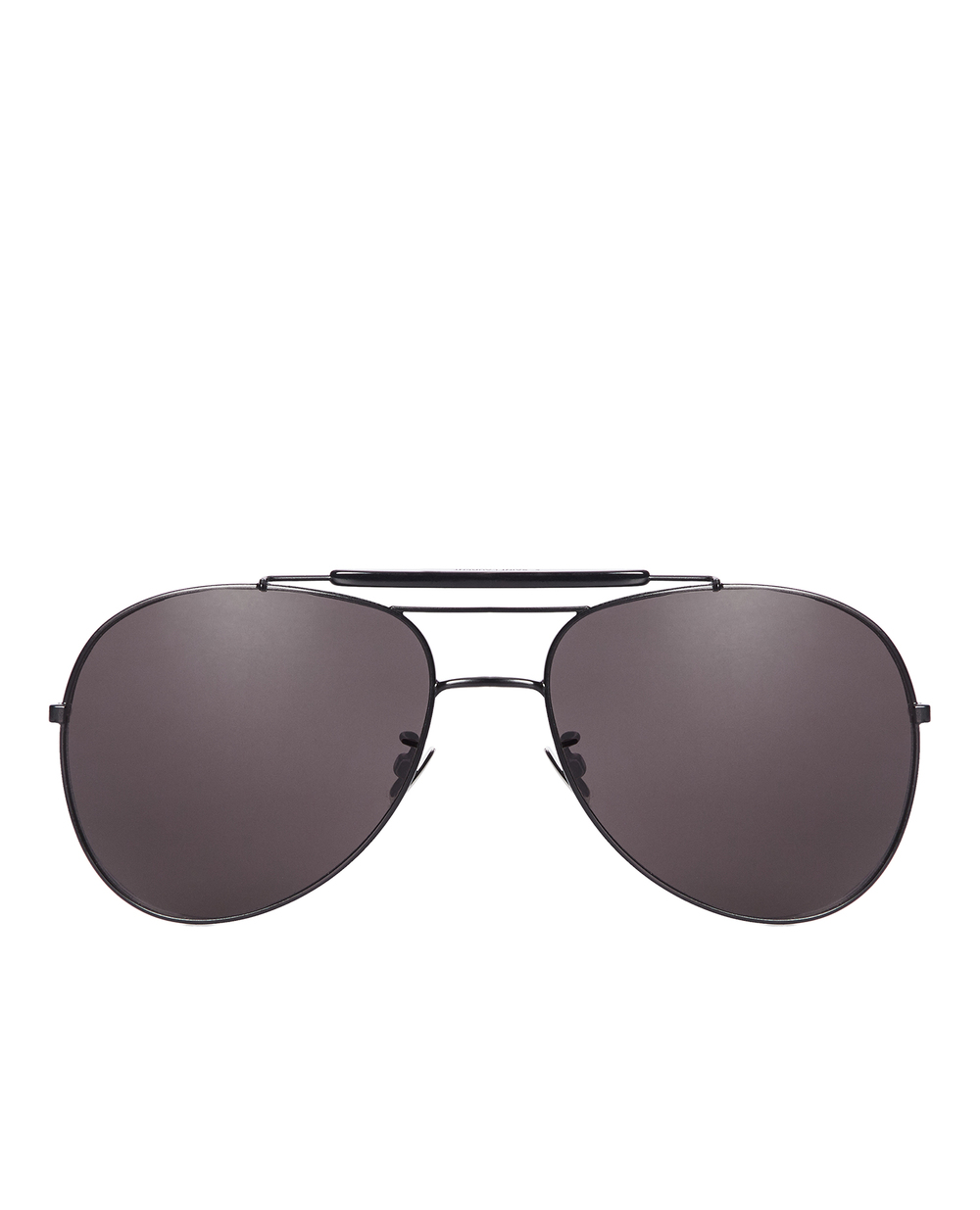 Сонцезахисні окуляри Saint Laurent SL 11 OVER-002, чорний колір • Купити в інтернет-магазині Kameron