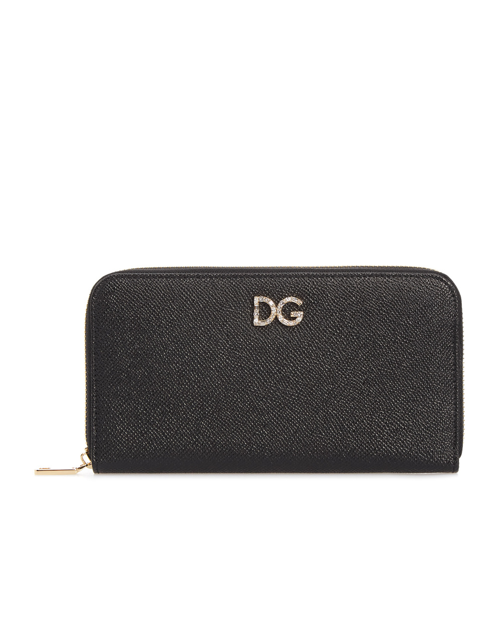 Кожаный кошелек Dolce&Gabbana BI0473-AU771, черный цвет • Купить в интернет-магазине Kameron