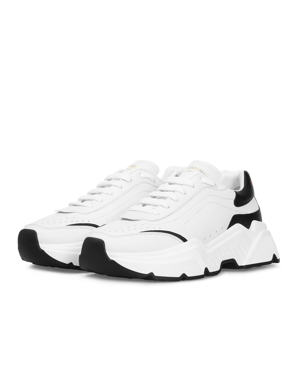 Кожаные кроссовки DаyMaster Dolce&Gabbana CK1791-AX589, белый цвет • Купить в интернет-магазине Kameron