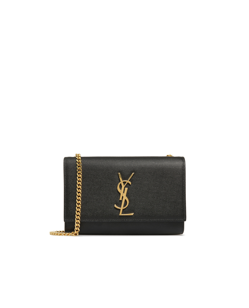 Шкіряна сумка Kate Small Saint Laurent 469390-BOW0J-, чорний колір • Купити в інтернет-магазині Kameron