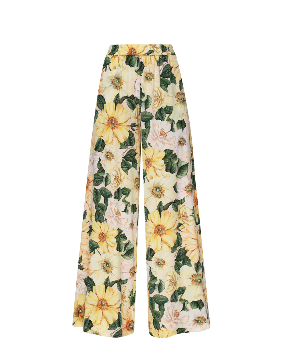 Низ от пижамы Dolce&Gabbana FTBT3T-FSA0E, желтый цвет • Купить в интернет-магазине Kameron