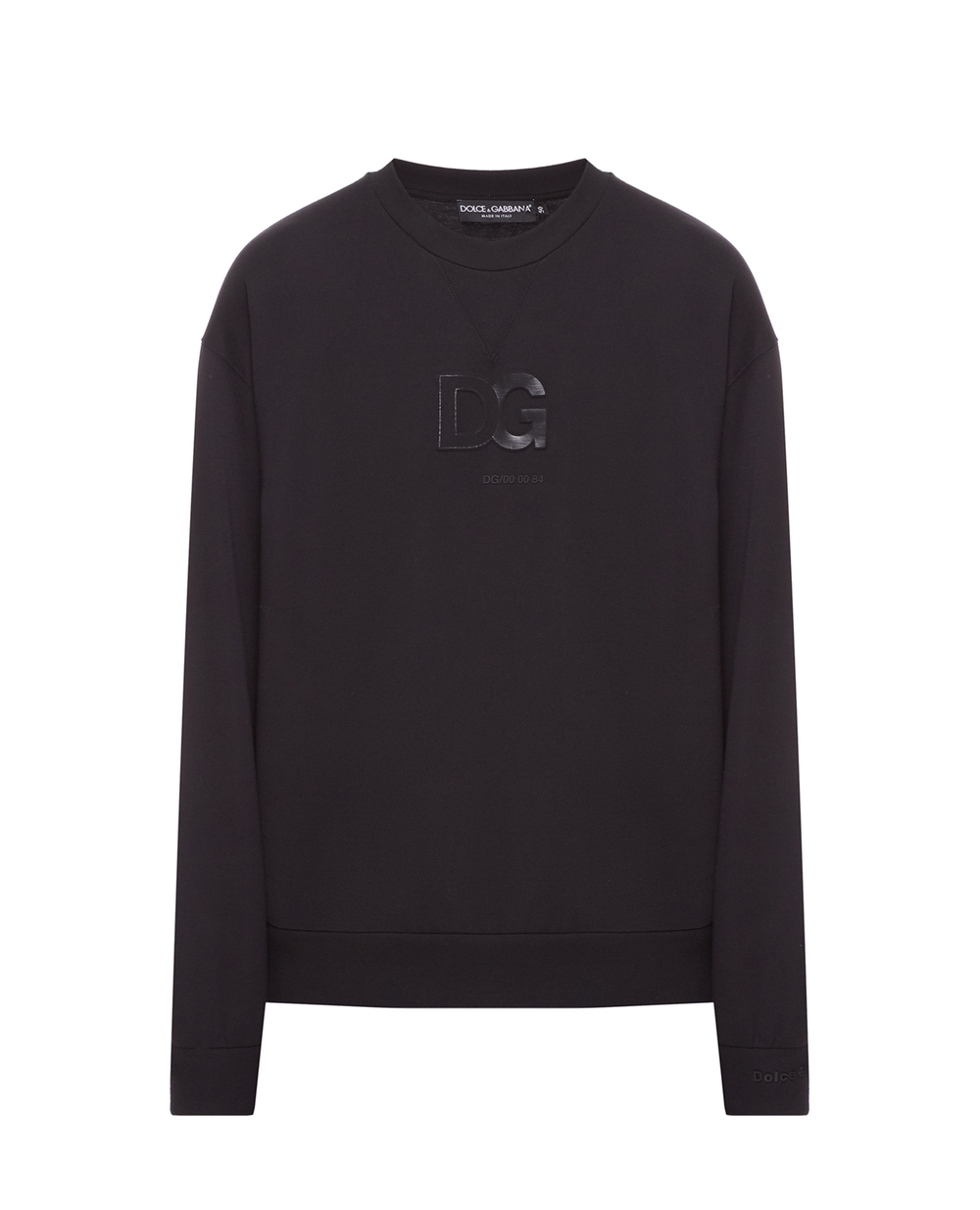 Світшот Dolce&Gabbana G9VA5Z-HU7IH, чорний колір • Купити в інтернет-магазині Kameron