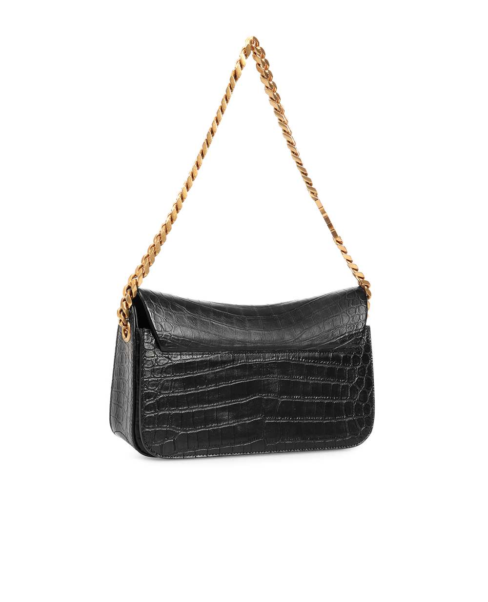 Шкіряна сумка Elise Saint Laurent 640290-0Q50W-, чорний колір • Купити в інтернет-магазині Kameron