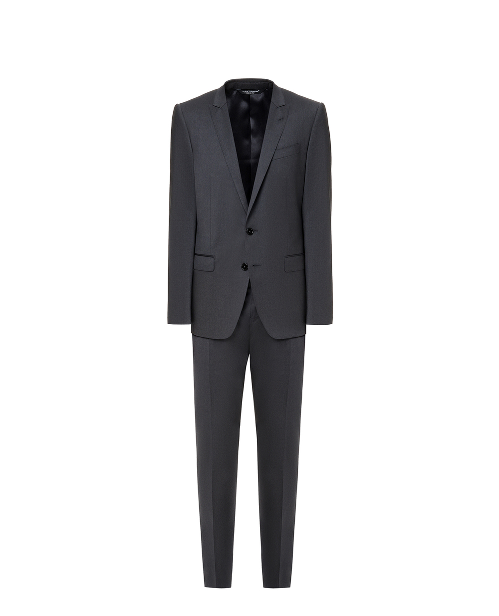 Шерстяной костюм Martini (пиджак, брюки) Dolce&Gabbana GK0RMT-FUBFA, черный цвет • Купить в интернет-магазине Kameron