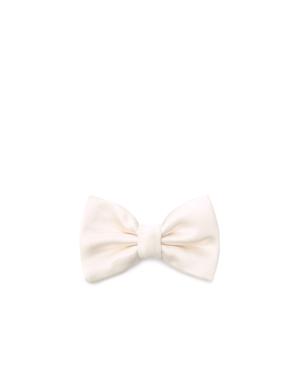 Детская шелковая бабочка Dolce&Gabbana Kids LN6A69-FU1A9, белый цвет • Купить в интернет-магазине Kameron
