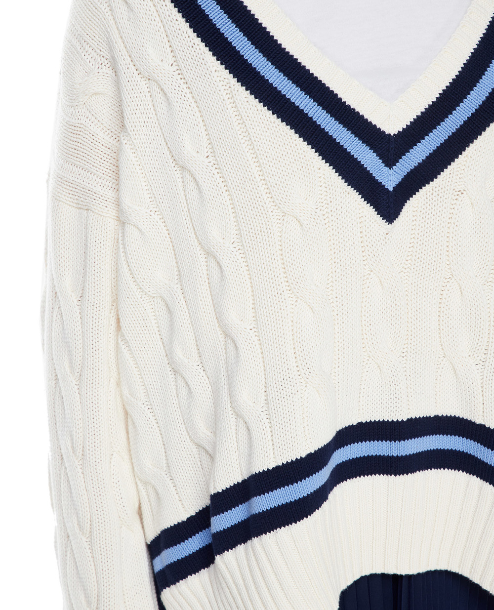 Пуловер Cricket Polo Ralph Lauren 211891676001, белый цвет • Купить в интернет-магазине Kameron