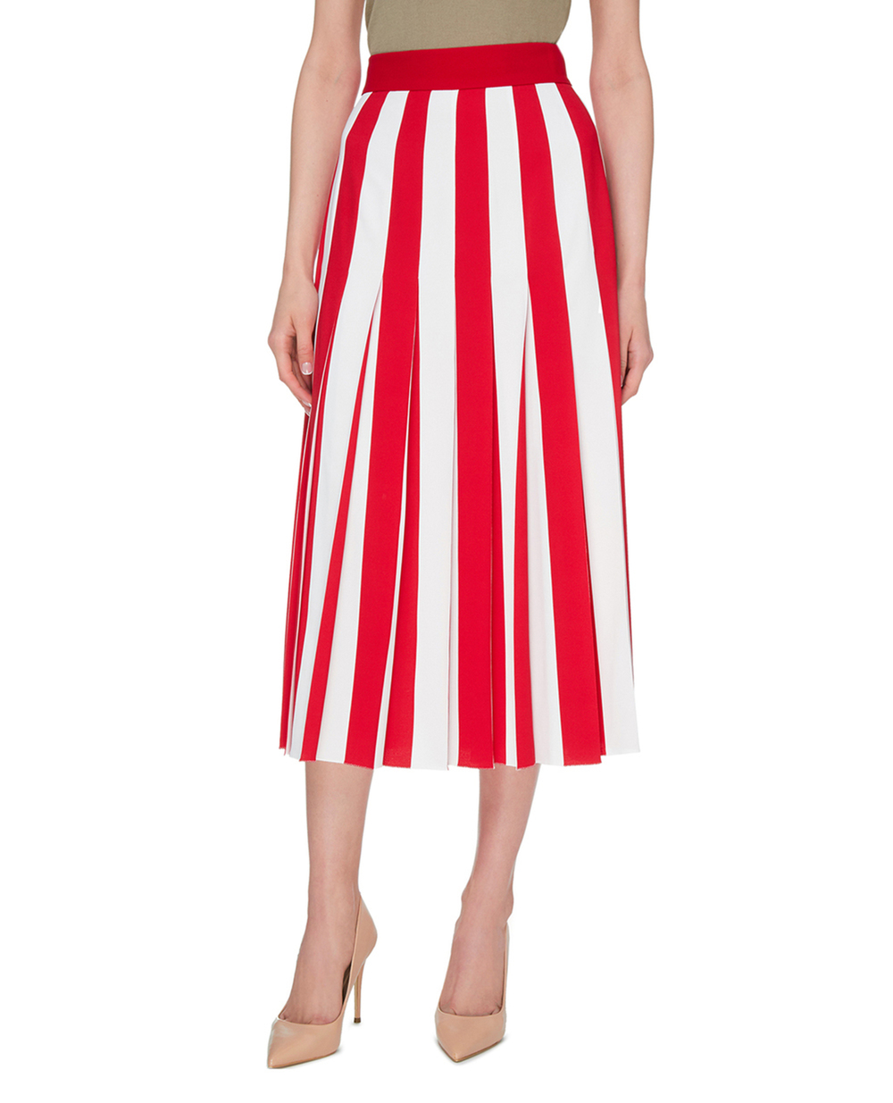Юбка Dolce&Gabbana F4BSVT-FSRMG, красный цвет • Купить в интернет-магазине Kameron