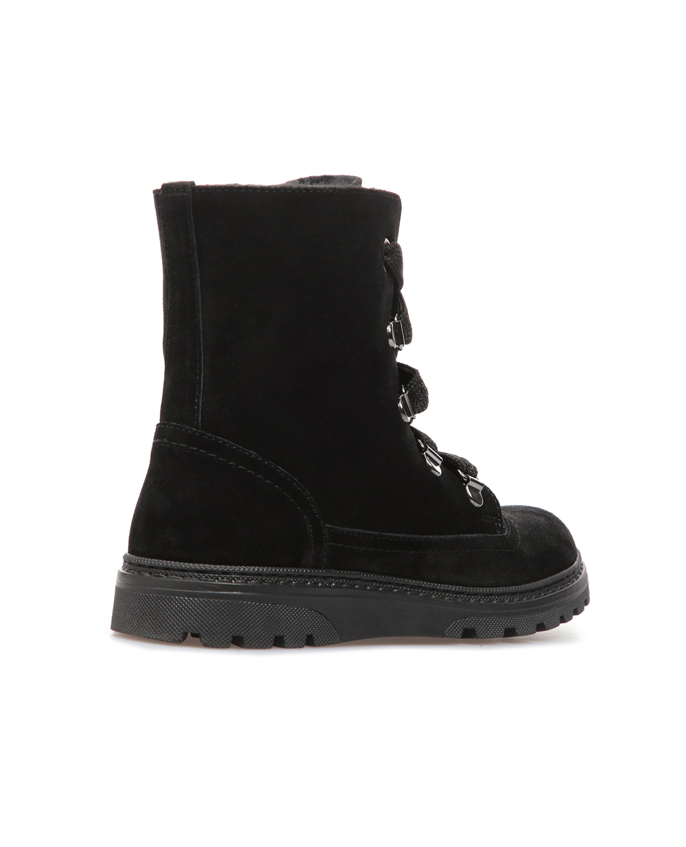 Замшевые ботинки Dolce&Gabbana DA0744-AA259-M, черный цвет • Купить в интернет-магазине Kameron