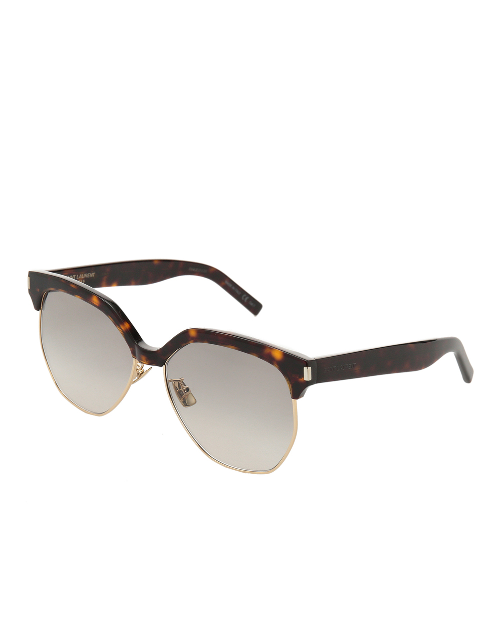 Солнцезащитные очки Saint Laurent 635976-Y9903, коричневый цвет • Купить в интернет-магазине Kameron