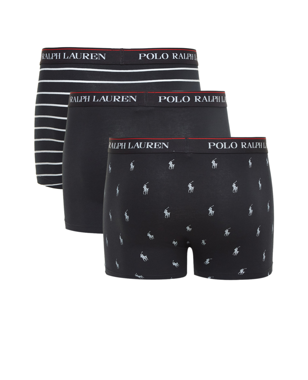 Боксеры (3 шт) Polo Ralph Lauren 714830299009, черный цвет • Купить в интернет-магазине Kameron