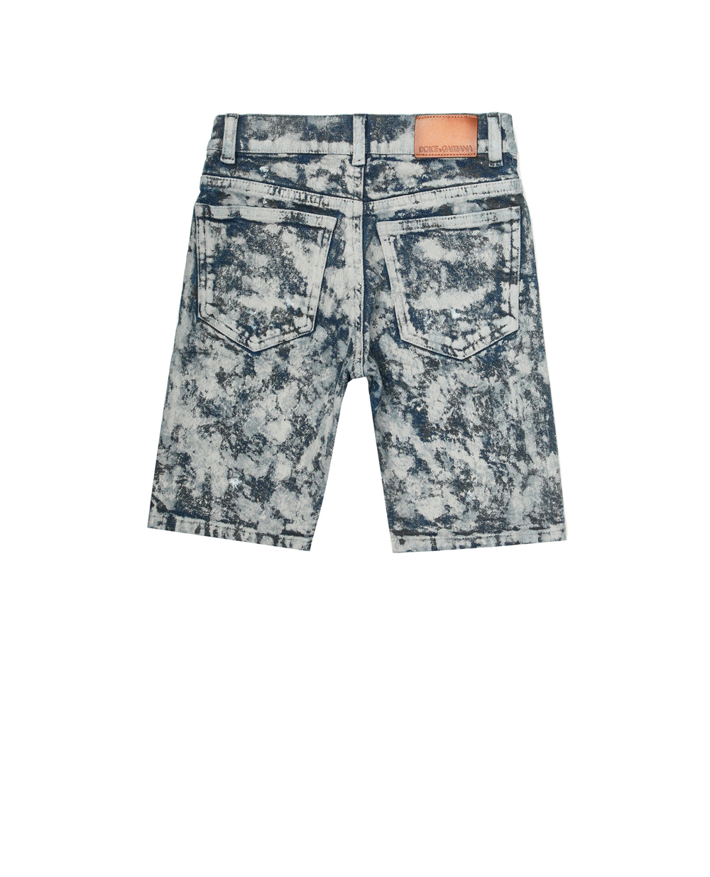 Детские джинсовые шорты Dolce&Gabbana Kids L42Q37-LD961-S, синий цвет • Купить в интернет-магазине Kameron