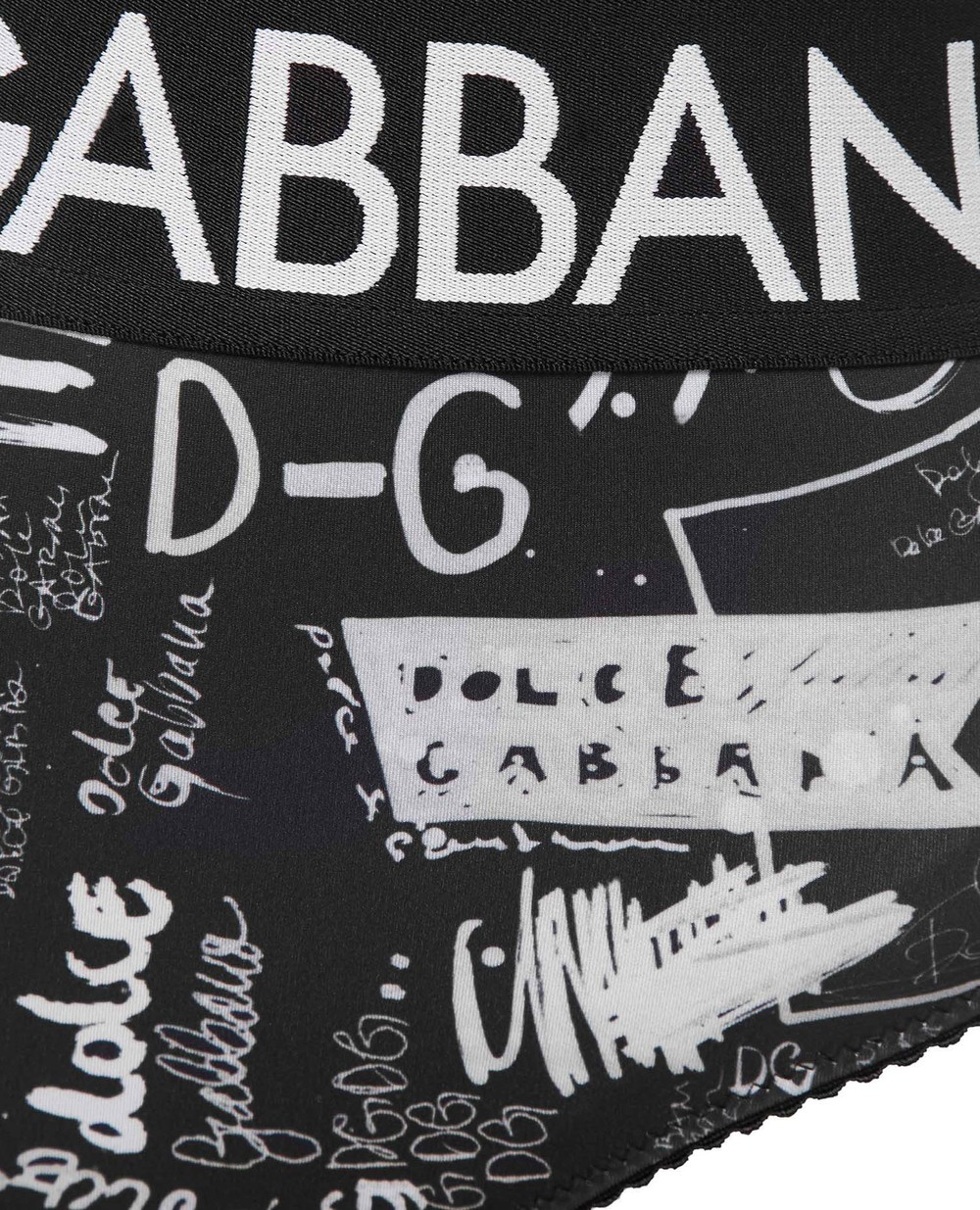 Трусики Dolce&Gabbana O2C37T-FSGXK, чорний колір • Купити в інтернет-магазині Kameron
