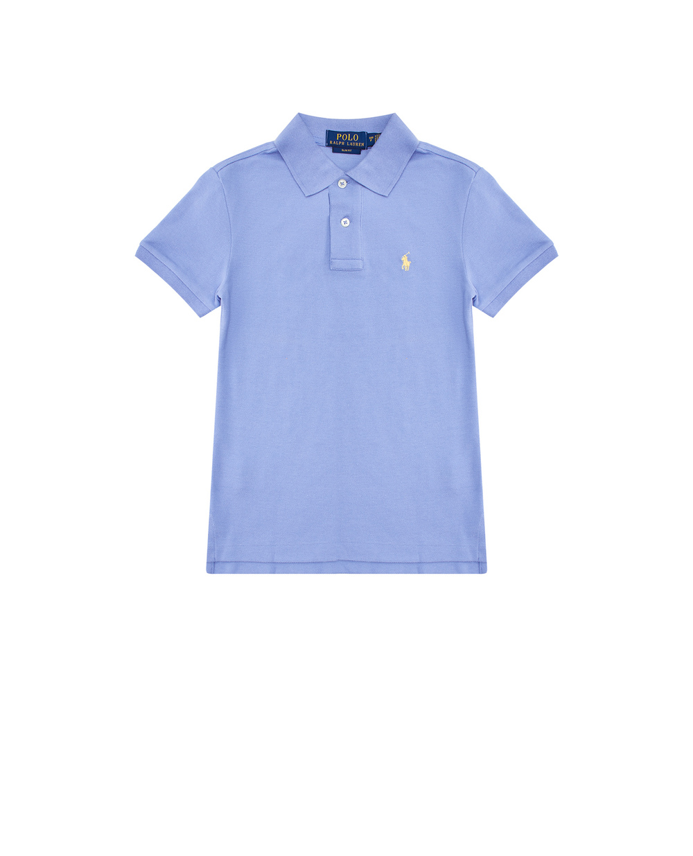 Детское поло Polo Ralph Lauren Kids 323708857146, голубой цвет • Купить в интернет-магазине Kameron
