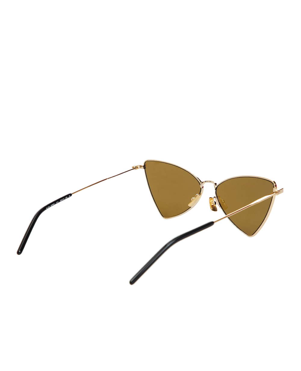 Солнцезащитные очки Saint Laurent SL 303 JERRY, золотой цвет • Купить в интернет-магазине Kameron