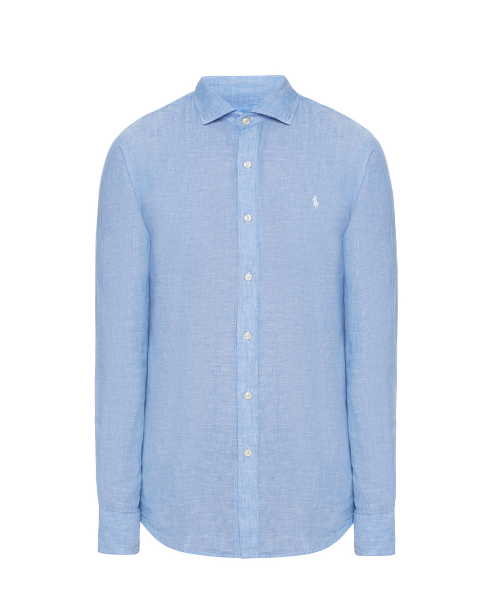 Лляна сорочка Polo Ralph Lauren 710835509001, блакитний колір • Купити в інтернет-магазині Kameron