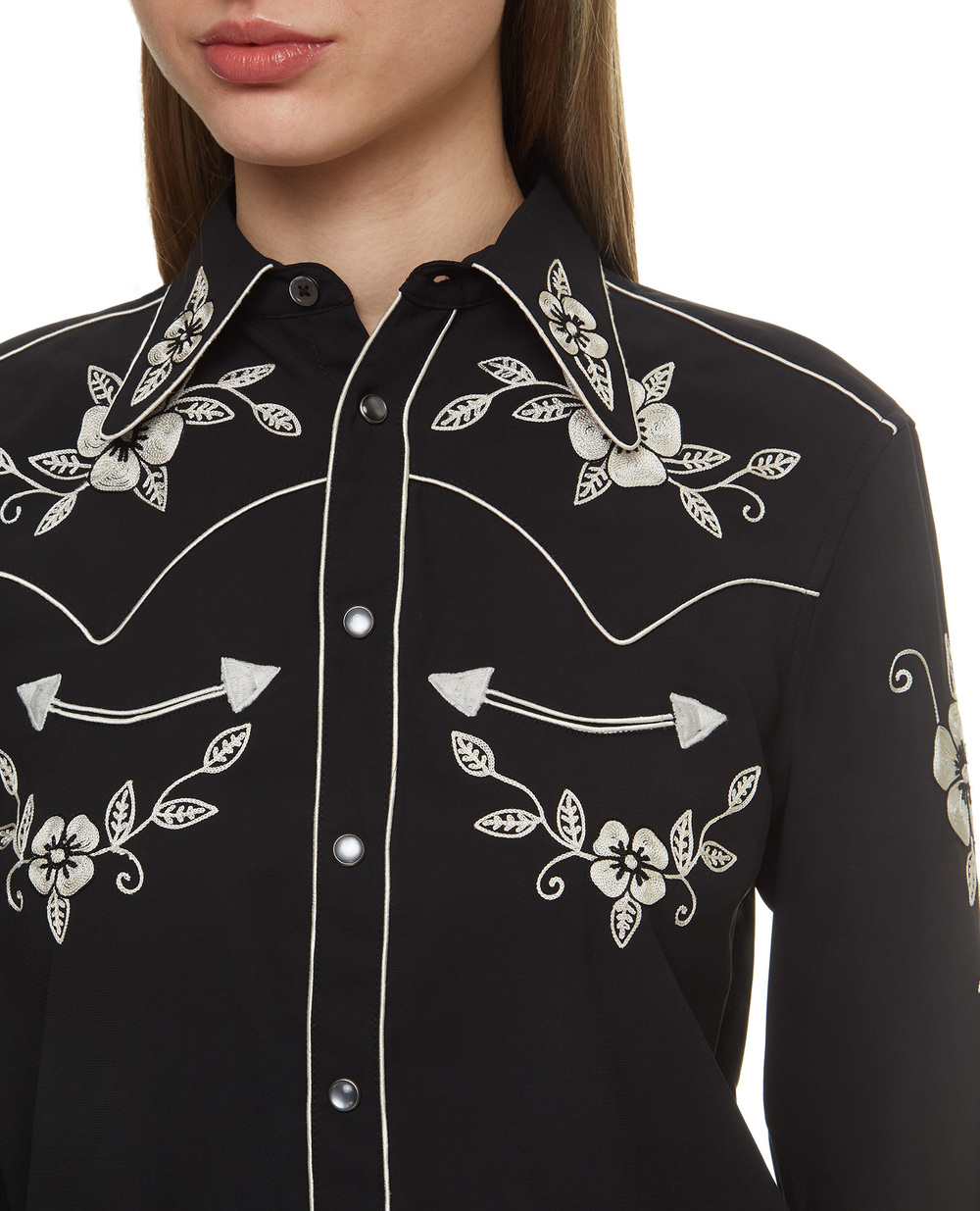 Блуза Polo Ralph Lauren 211801106001, черный цвет • Купить в интернет-магазине Kameron